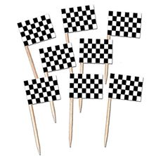 Picture of RACING FLAG STRIPES CHEQUERED PICKS